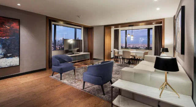 Двухместный люкс Deluxe c 1 комнатой Hilton Istanbul Maslak
