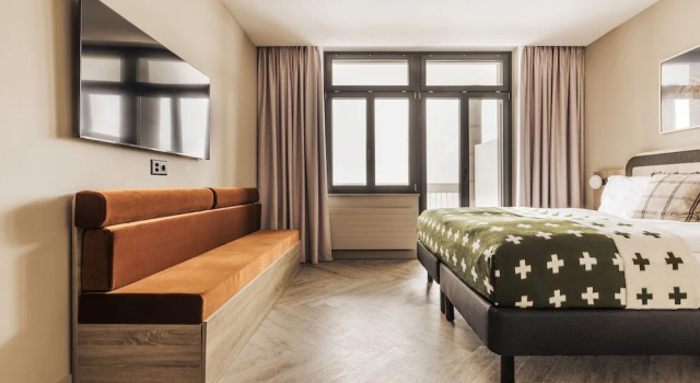 Habitación triple Estándar con balcón y con vista a la montaña Hotel Altein Arosa, a Faern Collection Resort
