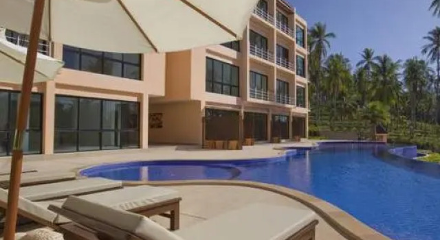 Кровать в общем номере Avanta Condominium