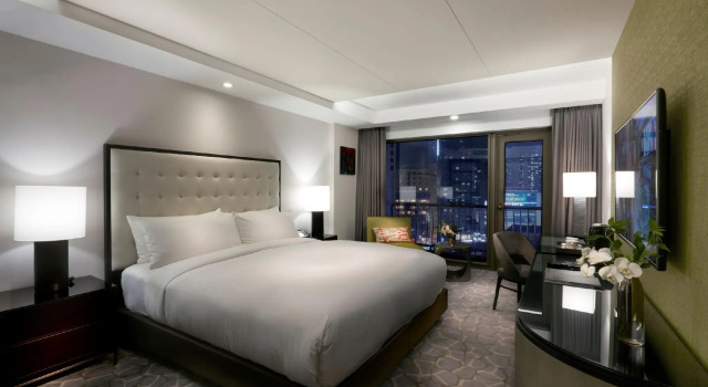 Двухместный номер Deluxe с видом на город Paradise Hotel Busan