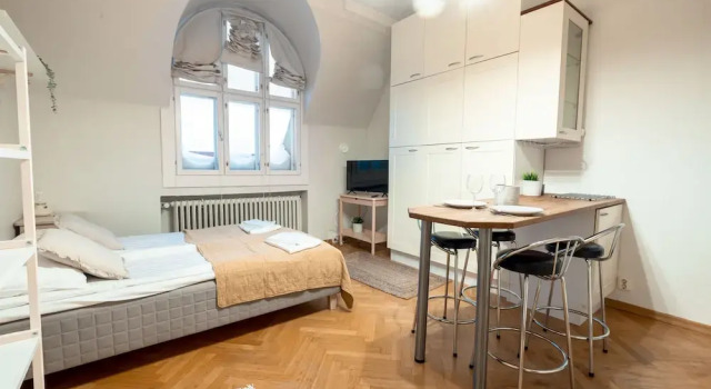 Студия Comfort 2ndhomes Cozy & Compact Top Floor Studio