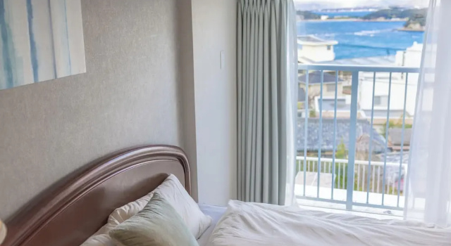 Вилла Luxury с балконом Shirahama White Beach House