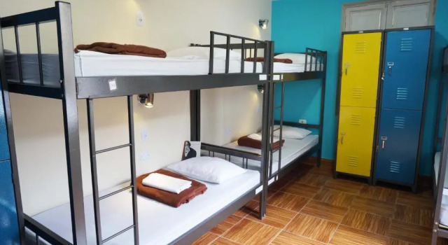 Кровать в общем номере (женский номер) Aurora Hostel Rio