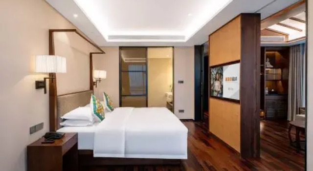 Люкс Deluxe с видом на город SSAW Boutique Hotel Swufe Chengdu