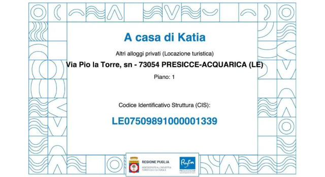 Апартаменты с балконом A Casa di Katia Salento