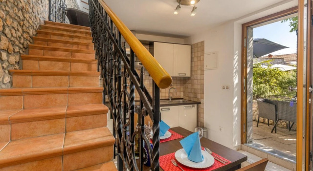 Nice Apartment in Novi Vinodolski With 1 Bedrooms, Wifi and Outdoor Swimming Pool