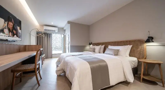 Двухместный номер Deluxe с балконом Somerset Sukhumvit 71 Bangkok