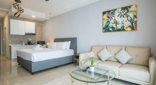 Студия Ipoh City Centre Serviced Suites, Free Car Park Wifi