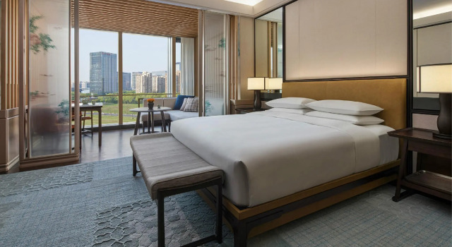 Двухместный номер Deluxe Park Hyatt Suzhou