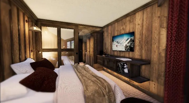 Четырёхместный номер Standard с 2 комнатами Hotel & Spa Le Val dIsère