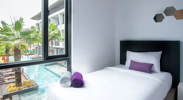 Номер Superior с видом на бассейн Chaweng Villawee Hotel