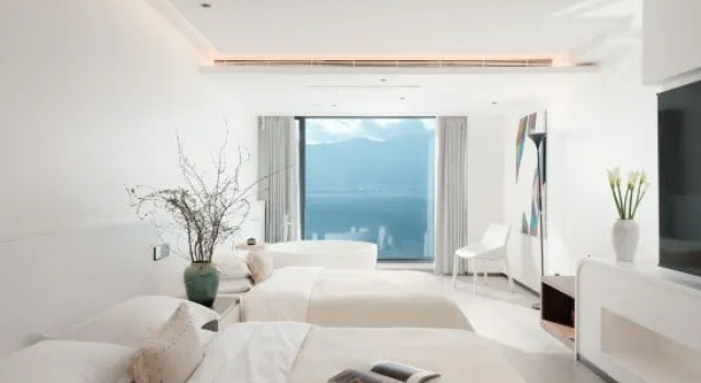 Семейный люкс Deluxe с видом на море Dali Twelve Clouds Seaview Villa   (Erhai Branch)