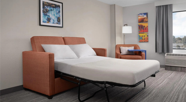 Люкс c 1 комнатой с видом на горы Hampton Inn & Suites Denver-Cherry Creek