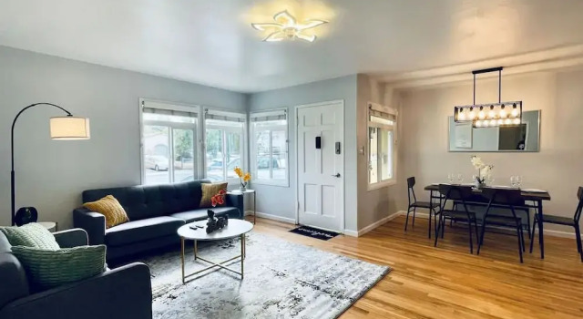 Коттедж Sanmateo Cozy Central 3b1b Home Garage Parking AC