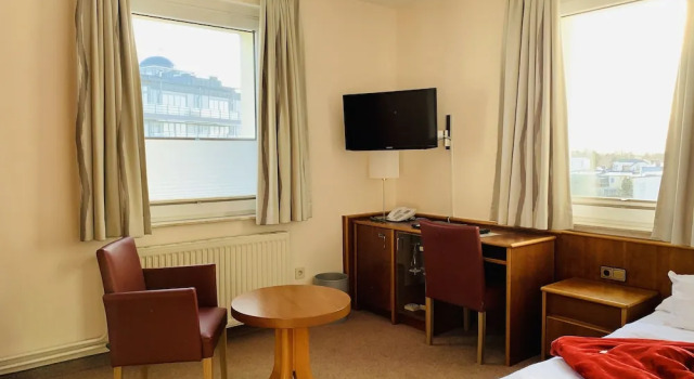 Одноместный номер Standard с частичным видом на море Seehotel Neue Liebe