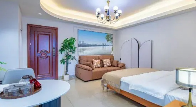 Двухместный люкс с 3 комнатами Xi Yue Apartment
