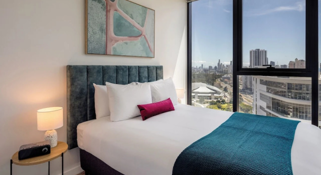Апартаменты с 2 комнатами с видом на океан The Star Residences - Gold Coast