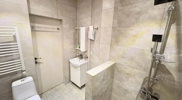 Студия Апартаменты One bedroom apartment for three person with two single and one sofa bed