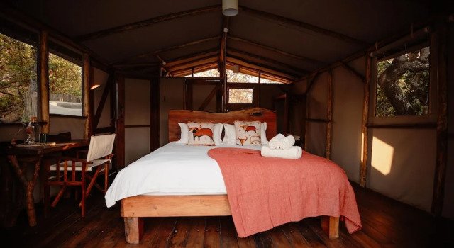 Kasabushi Camp, Buchen Sie Ferienhaus Kafue-Nationalpark Sambia