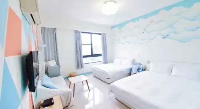 Номер Standard suiian inn 隨緣民宿 國旅卡 加長特大床king size