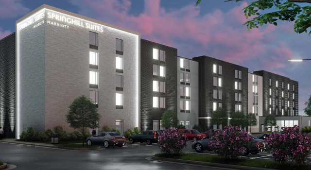 Двухместный люкс SpringHill Suites by Marriott Indianapolis Westfield