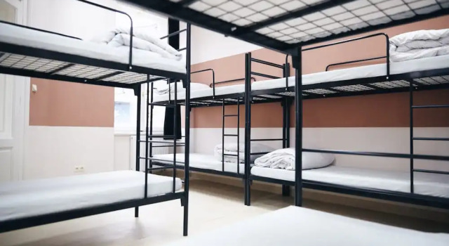 Кровать в общем номере 10 Friends Das Hostel