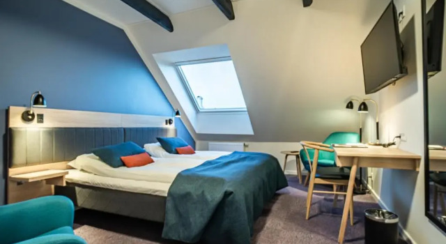 Süper çift kişilik oda Hotel Allinge