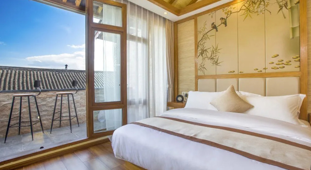Cloud boutique Holiday Garden, Забронировать Бутик-отель Лицзян Юньнань, рядом с Улица Сквер-стрит Древнего города Даянь