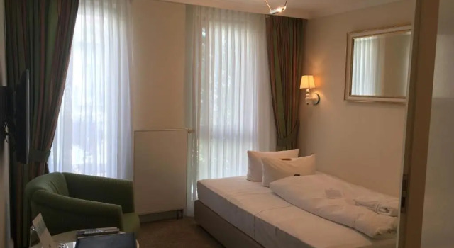 Номер Standard с видом на окрестности Strandhotel Heringsdorf mit Soleaußenpool 30 Grad