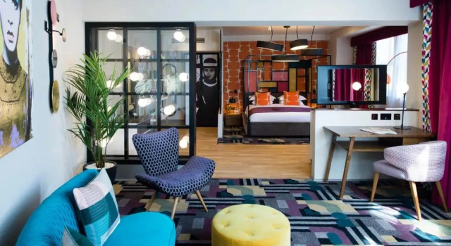 Люкс с красивым видом из окна Malmaison Manchester