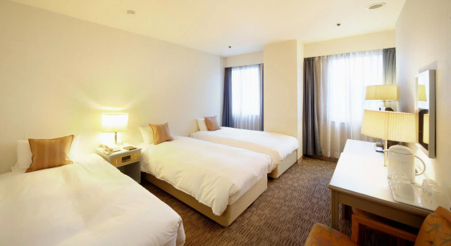 Трёхместный номер Asahikawa Toyo Hotel