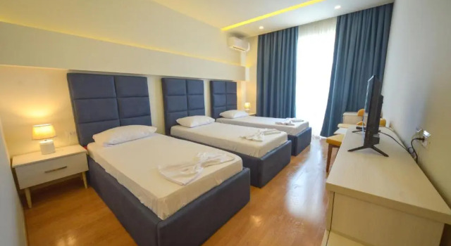 Трёхместный номер Standard с видом на море Hotel Elesio