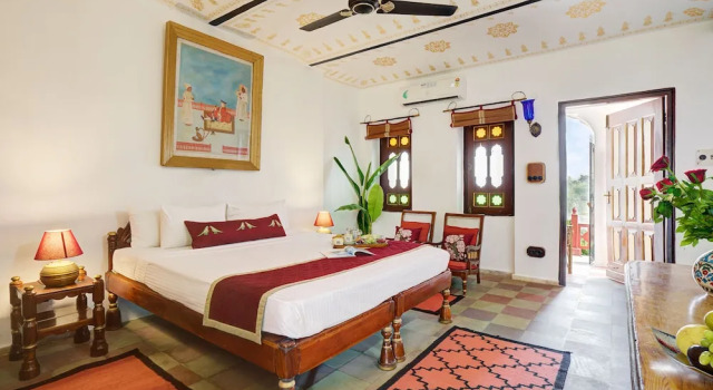 Двухместный номер Deluxe с видом на реку Bundelkhand Riverside