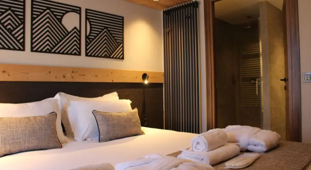 Апартаменты с 3 комнатами с балконом Résidence & Spa Les Cîmes dAuréa