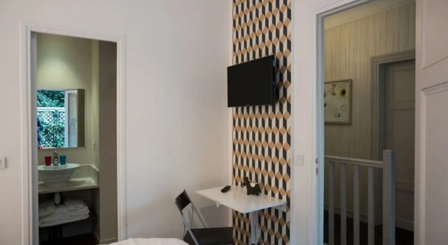 Двухместный номер Standard Цокольный этаж La Villa Paris - B&B