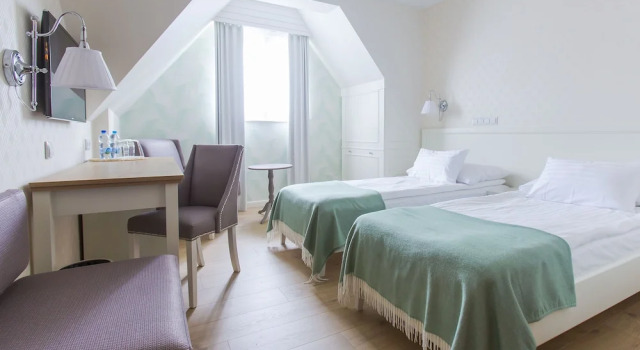 Двухместный номер Deluxe с балконом Hotel Villa Baltica