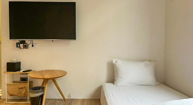 Кровать в общем номере Light Hostel Hualien