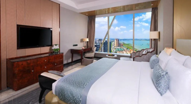 Двухместный люкс Deluxe Wyndham Grand Foshan Gaoming