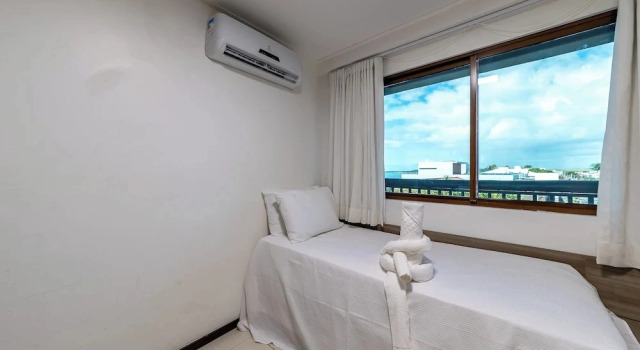 Апартаменты с балконом APTO Vista Mar Incrível | Pé na Areia | Barra Bali | Destino BSM 116