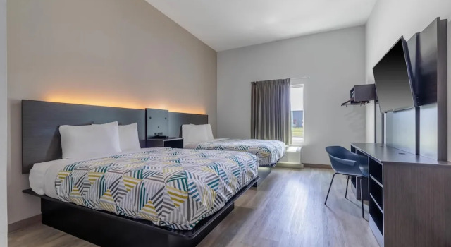 Четырёхместный номер Standard Studio 6 Gonzales, LA Baton Rouge Geismar Prairieville I 10
