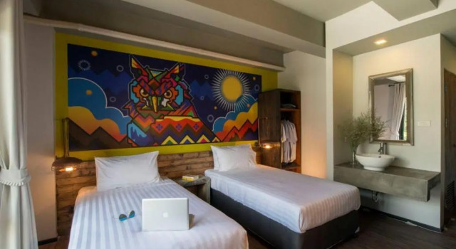 Двухместный номер Deluxe Cacha Hotel Bangkok - Near BTS Ratchathewi & Siam
