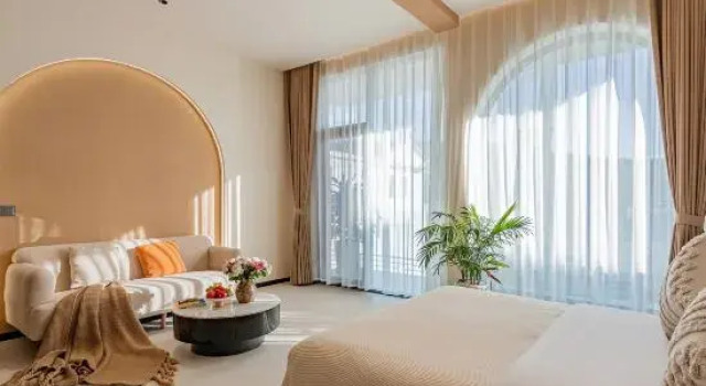 Люкс Deluxe Dali Qingjing Waterfront Vacation Apartment (Shuanglang Erhai)