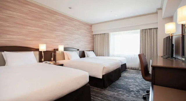 Трёхместный номер Economy Class Hotel Nikko Kansai Airport - 3 mins walk to the airport