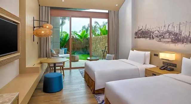 Номер Deluxe DoubleTree by Hilton Shanwei