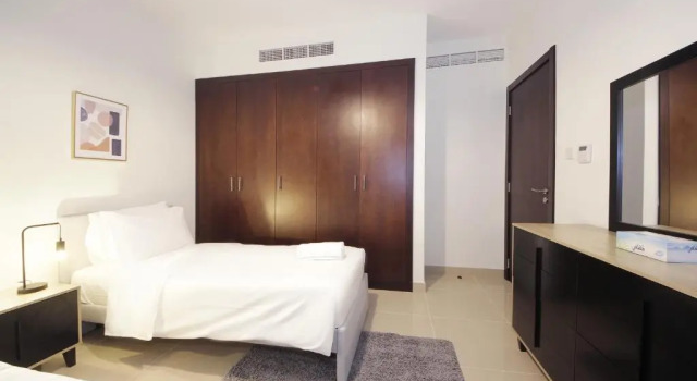 RH- 3BR Flamingo Villa with maid room in RAK, near pool