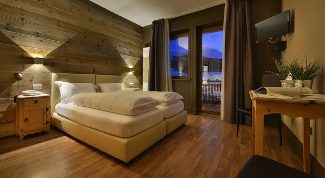 Superior Doppel Zimmer mit Balkon Hotel Bernina