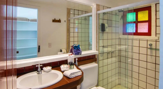 Двухместный номер Deluxe с частичным видом на море Chez Pitu Praia Hotel