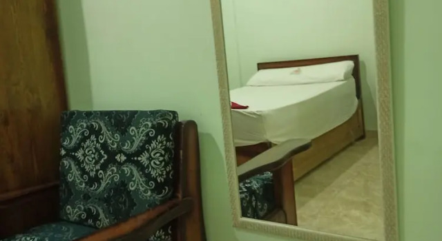 Кровать в общем номере Al-Manara Hostel Siwa Oasis