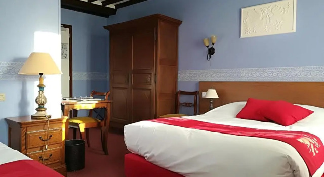 Номер Standard Hostellerie Saint Martin- Logis Hôtel et Restaurant