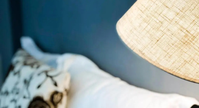 Deluxe firedobbelt værelse med altan Cozy Blue B&B